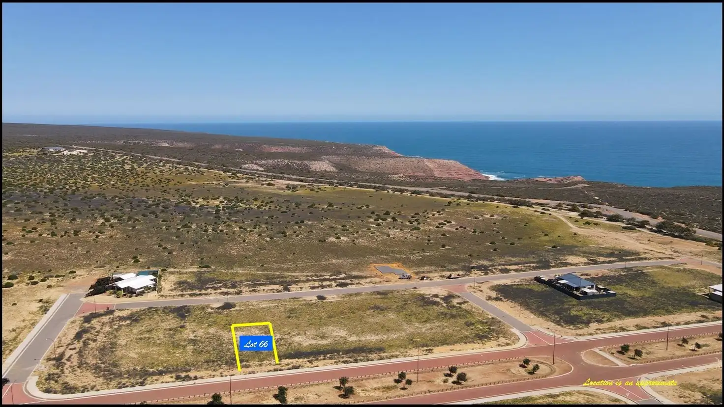 Main view of Homely land listing, LOT 66, 22 Coral Boulevard, Kalbarri WA 6536