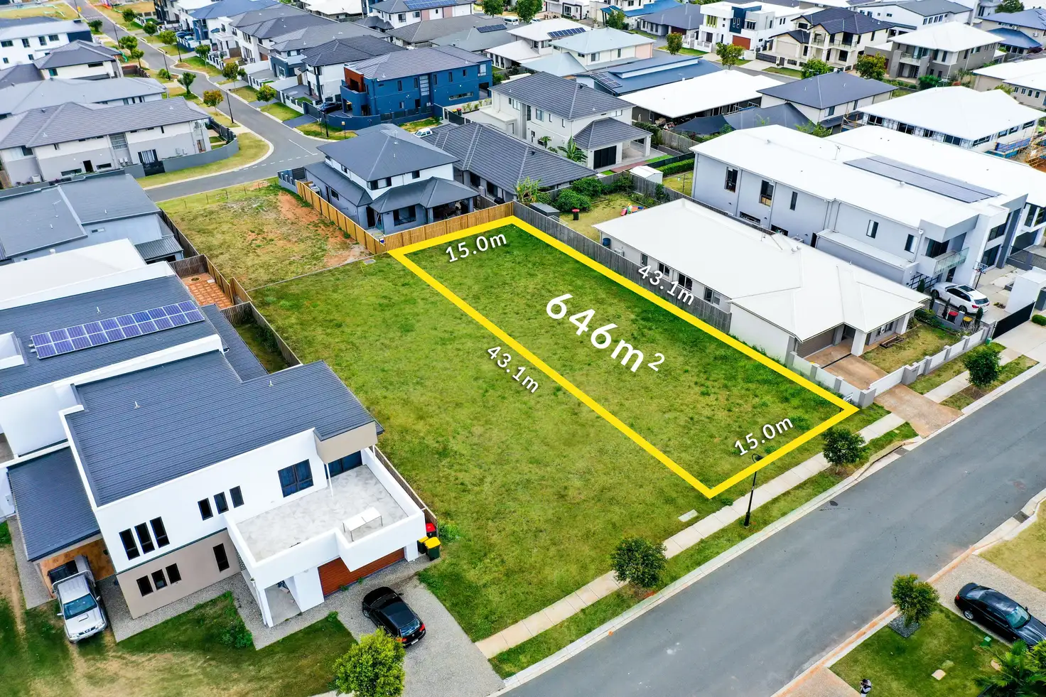 Main view of Homely land listing, 107 Skyview Avenue, Rochedale QLD 4123