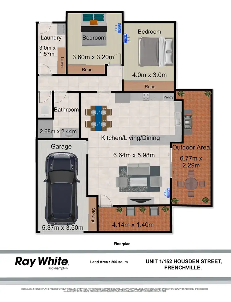 Fifth view of Homely house listing, 1/152 Housden Street, Frenchville QLD 4701