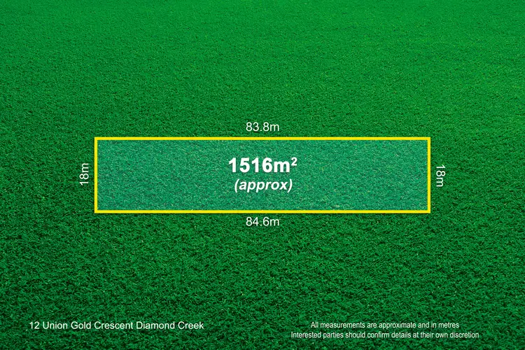 12 Union Gold Crescent, Diamond Creek VIC 3089
