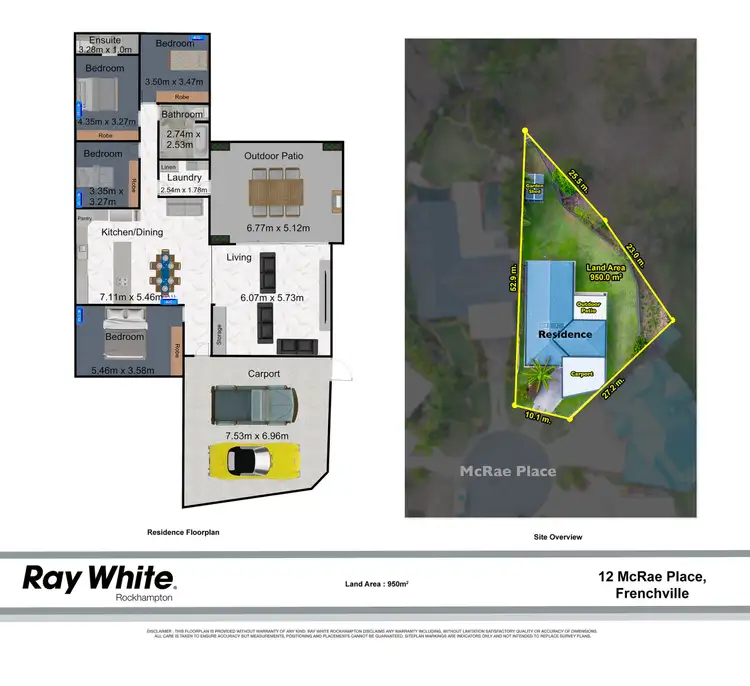Fifth view of Homely house listing, 12 McRae Place, Frenchville QLD 4701