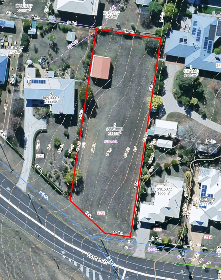 Fifth view of Homely land listing, 223 Pratten Street, Warwick QLD 4370