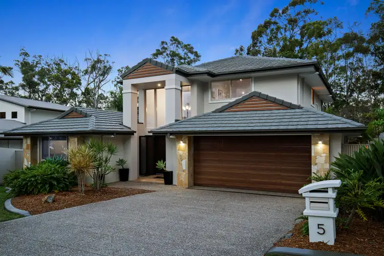 Main view of Homely house listing, 5 Lacerta Avenue, Robina QLD 4226