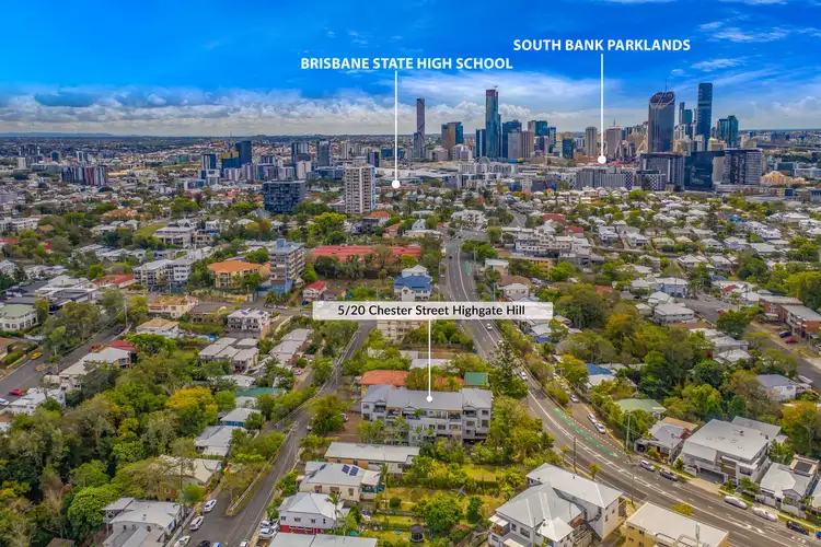 Third view of Homely apartment listing, 5/20 Chester Street, Highgate Hill QLD 4101