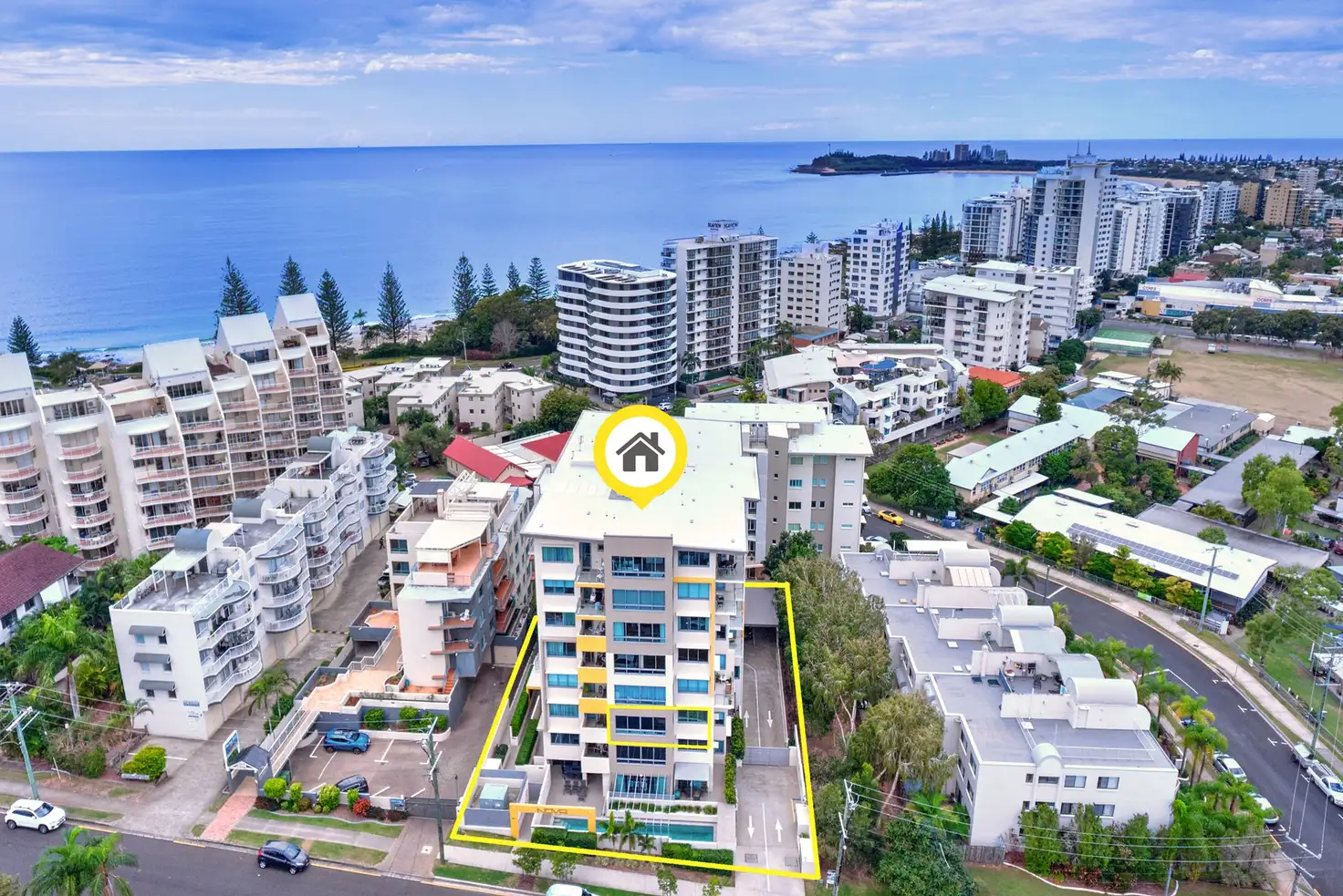 Main view of Homely unit listing, 301/17-21 Douglas Street, Mooloolaba QLD 4557