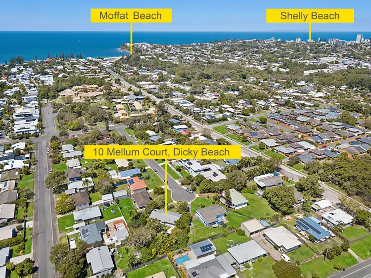 Third view of Homely house listing, 10 Mellum Court, Dicky Beach QLD 4551