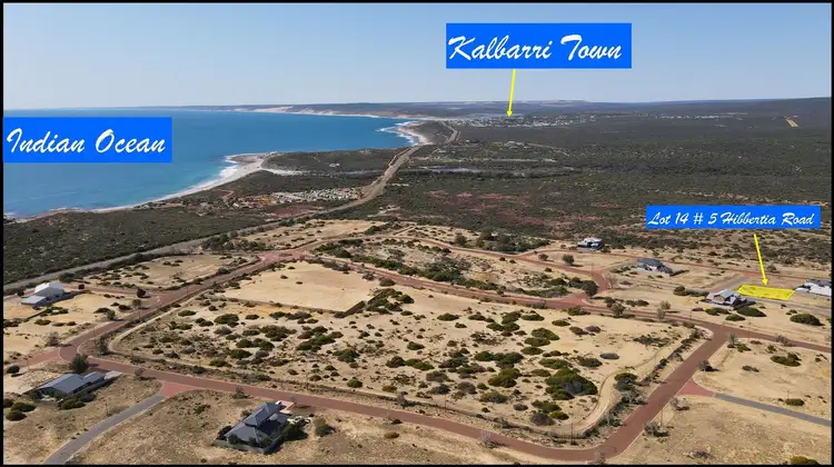 LOT 14, 5 Hibbertia Road, Kalbarri WA 6536