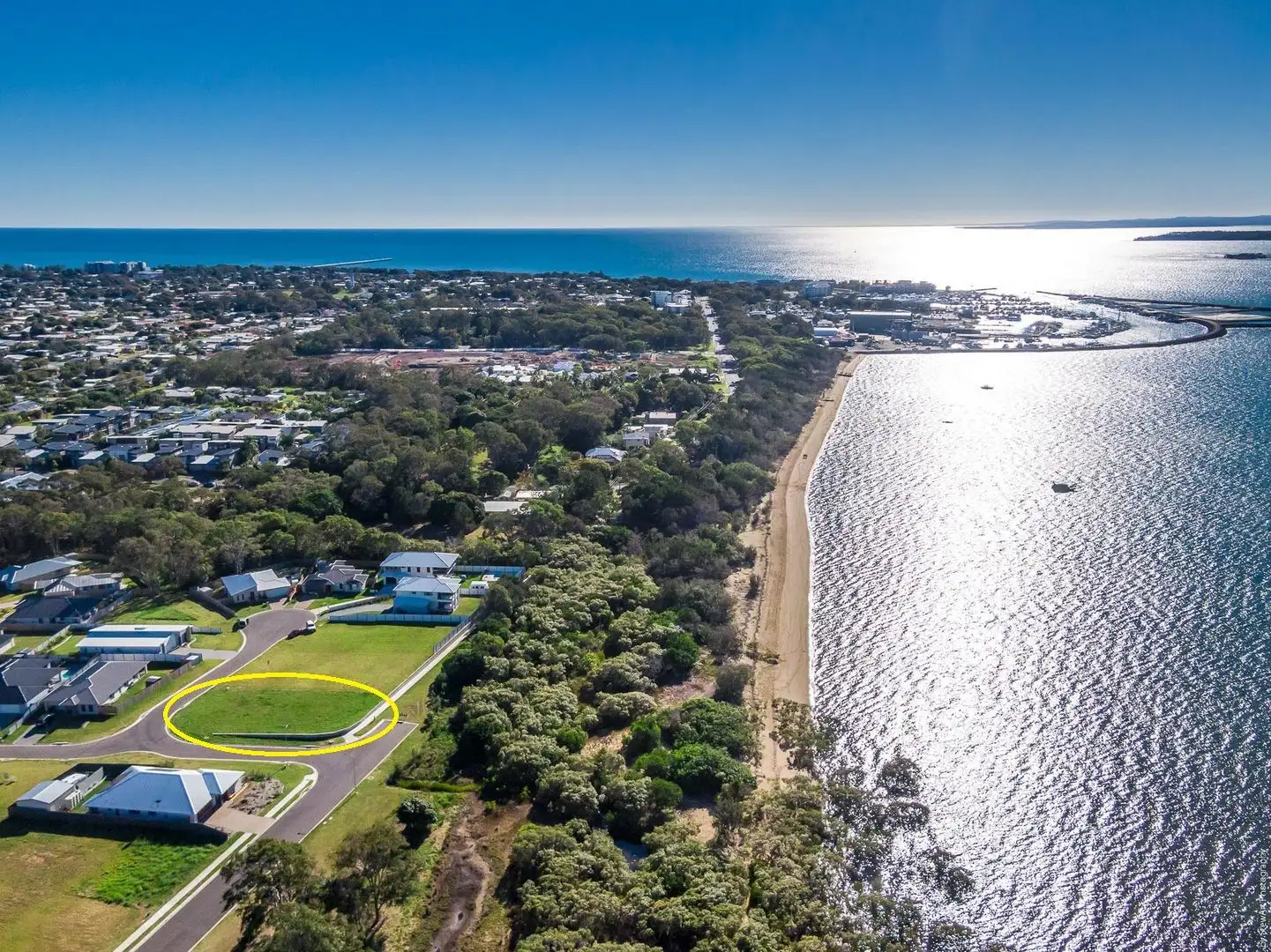 Main view of Homely land listing, 1 Oceanfront Court, Urangan QLD 4655