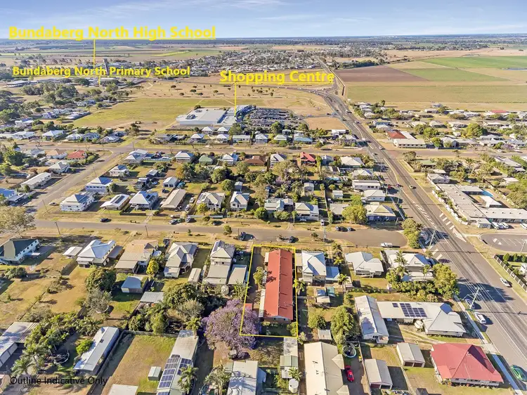 Second view of Homely block of units listing, 1-4/72 Steuart Street, Bundaberg North QLD 4670