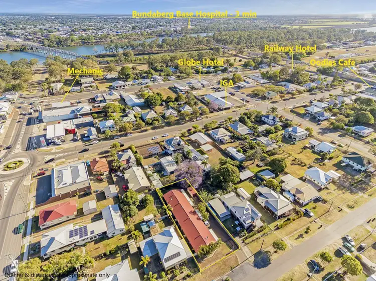 Third view of Homely block of units listing, 1-4/72 Steuart Street, Bundaberg North QLD 4670