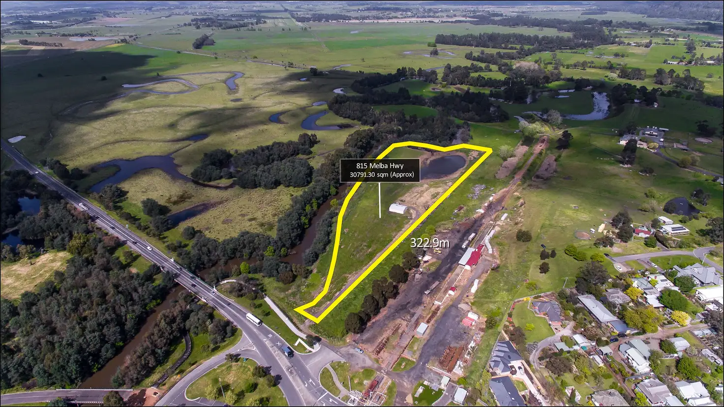 Main view of Homely land listing, 815 Melba Highway, Yarra Glen VIC 3775