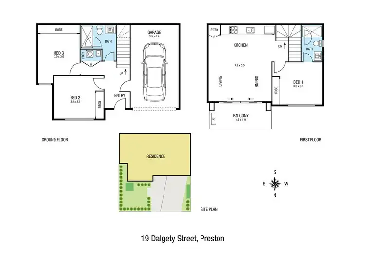 Sixth view of Homely townhouse listing, 17 Dalgety Street, Preston VIC 3072