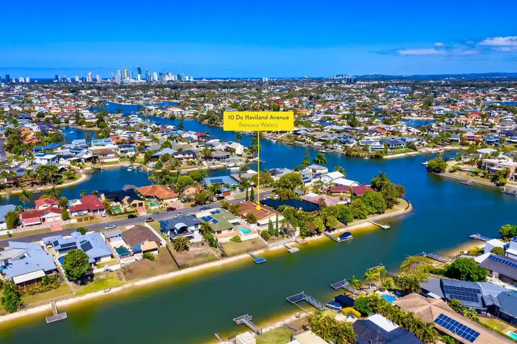 Main view of Homely house listing, 10 De Haviland Avenue, Benowa Waters QLD 4217