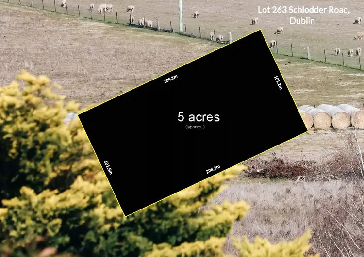 Main view of Homely land listing, Lot 263 Schlodder Road, Dublin SA 5501