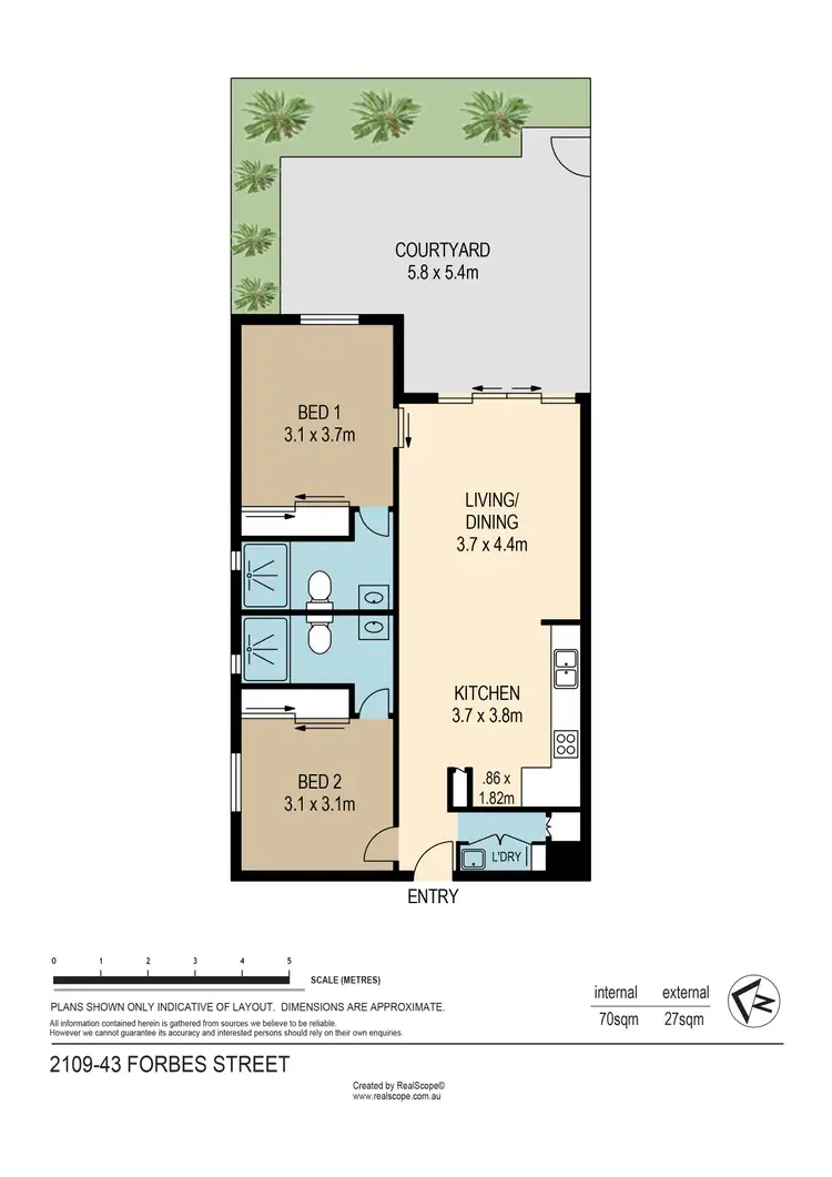 Seventh view of Homely apartment listing, 2109/55 Forbes Street, West End QLD 4101