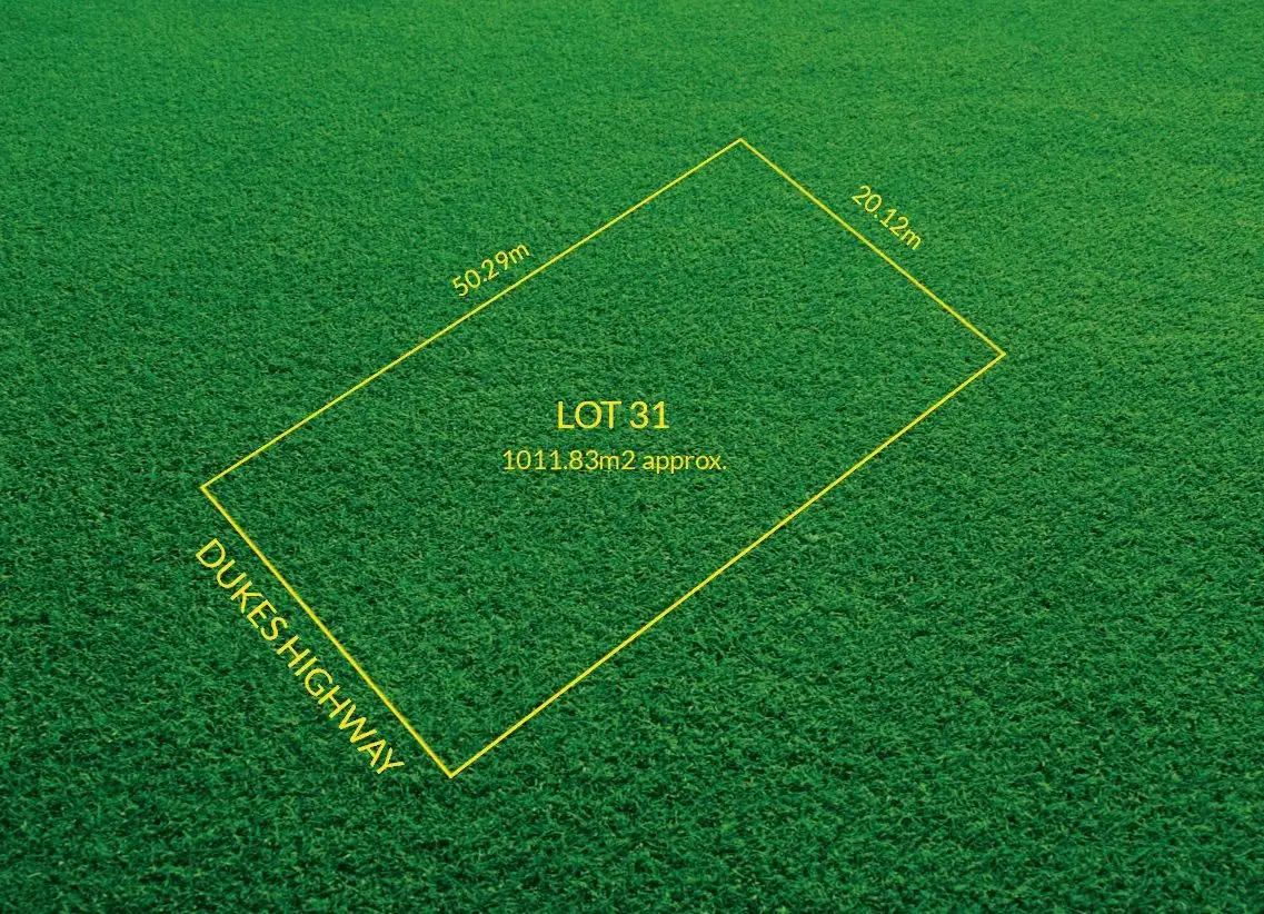 Main view of Homely land listing, Lot 31 Dukes Highway, Coomandook SA 5261