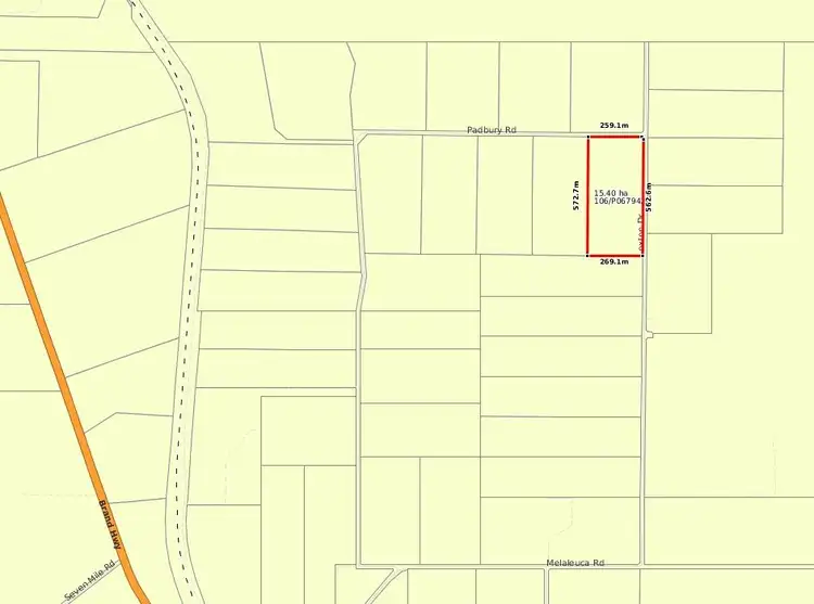 Fifth view of Homely land listing, Lot 106 Padbury Road, Bookara WA 6525