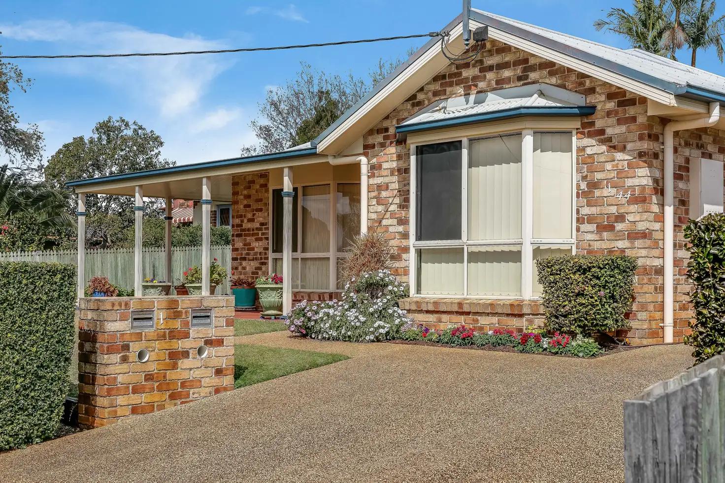 Main view of Homely unit listing, Unit 1/44 Hunter Street, Centenary Heights QLD 4350