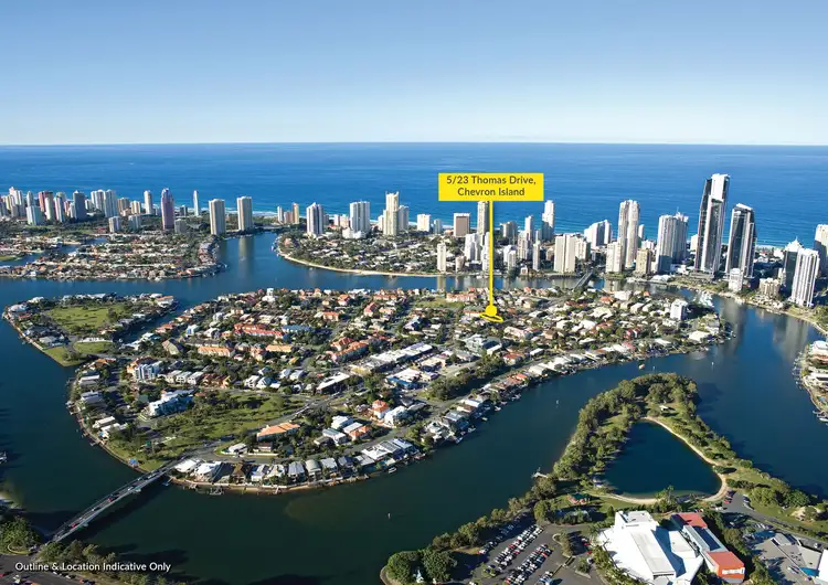 Second view of Homely apartment listing, 5/23 Thomas Drive, Chevron Island QLD 4217