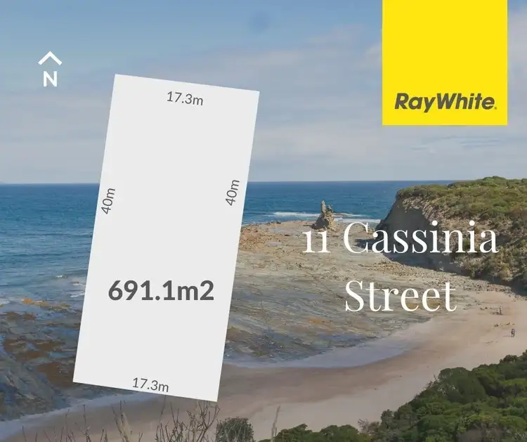 Main view of Homely land listing, 11 Cassinia Street, Inverloch VIC 3996