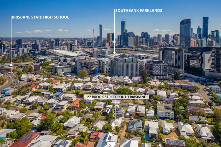 Second view of Homely house listing, 27 Brook Street, South Brisbane QLD 4101