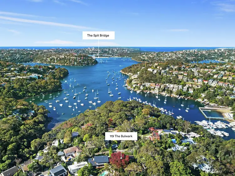 Second view of Homely house listing, 119 The Bulwark, Castlecrag NSW 2068