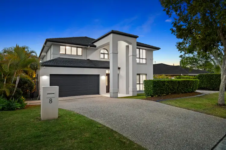 Main view of Homely house listing, 8 Lacerta Avenue, Robina QLD 4226