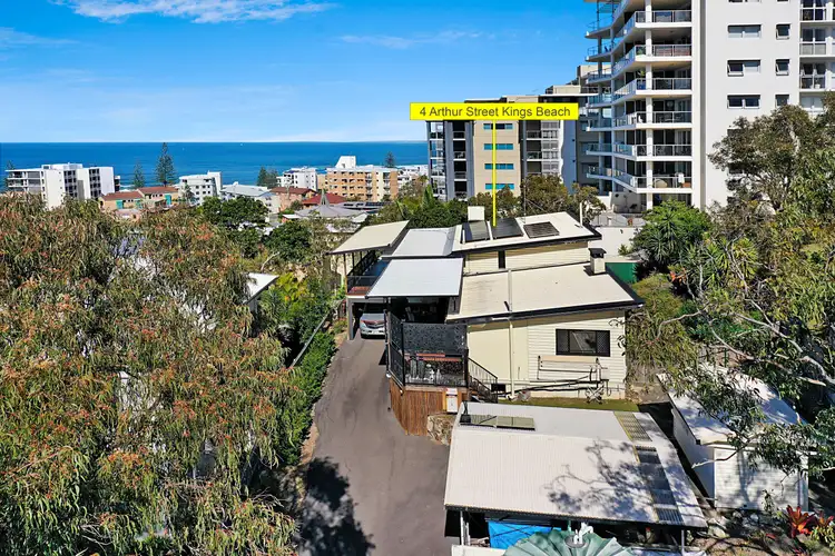 Second view of Homely house listing, 4 Arthur Street, Kings Beach QLD 4551