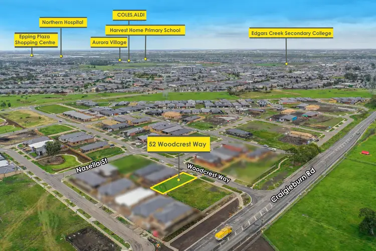 Third view of Homely land listing, 52 Woodcrest Way, Wollert VIC 3750