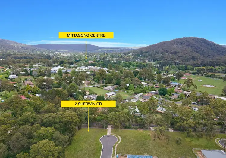 Second view of Homely land listing, 2 Sherwin Crescent, Renwick NSW 2575