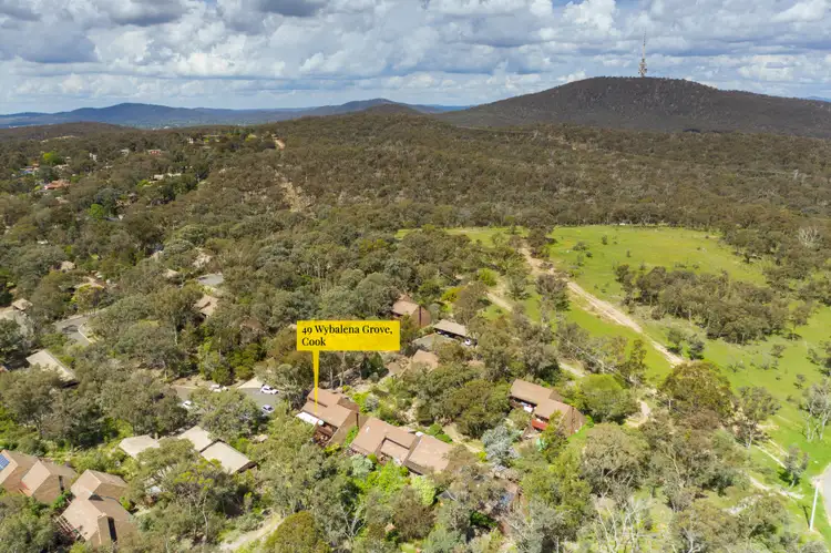 Main view of Homely townhouse listing, 49 Wybalena Grove, Cook ACT 2614