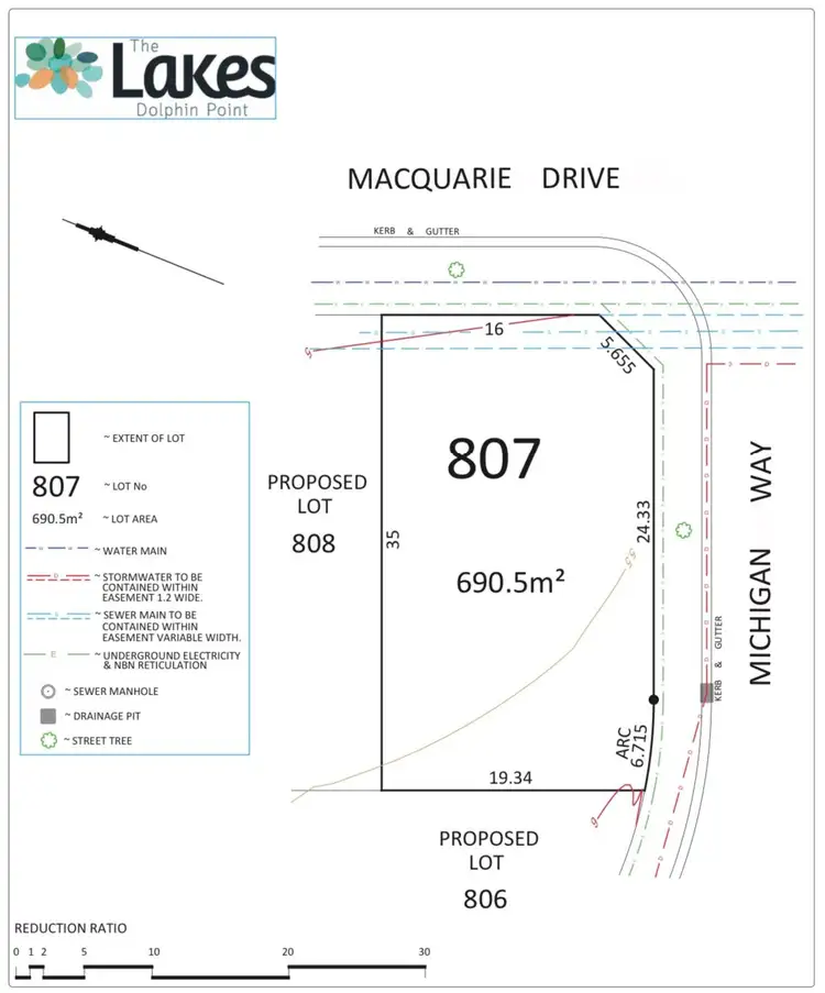 Second view of Homely land listing, Lot 807 Macquarie Drive, Burrill Lake NSW 2539