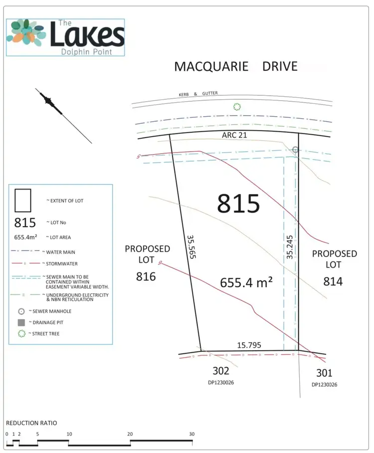 Second view of Homely land listing, Lot 815 Macquarie Drive, Burrill Lake NSW 2539