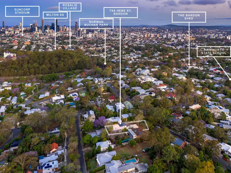 Second view of Homely house listing, 79A Hebe Street, Bardon QLD 4065