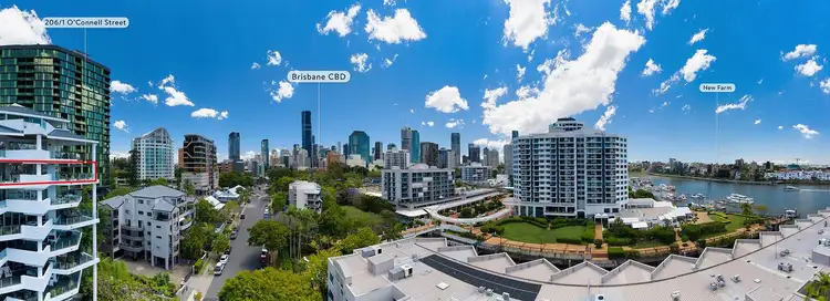 Fourth view of Homely apartment listing, 206/1 O'Connell Street, Kangaroo Point QLD 4169