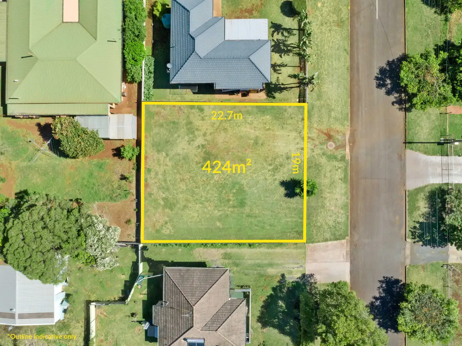 Main view of Homely land listing, 16 Yeates Street, Harlaxton QLD 4350