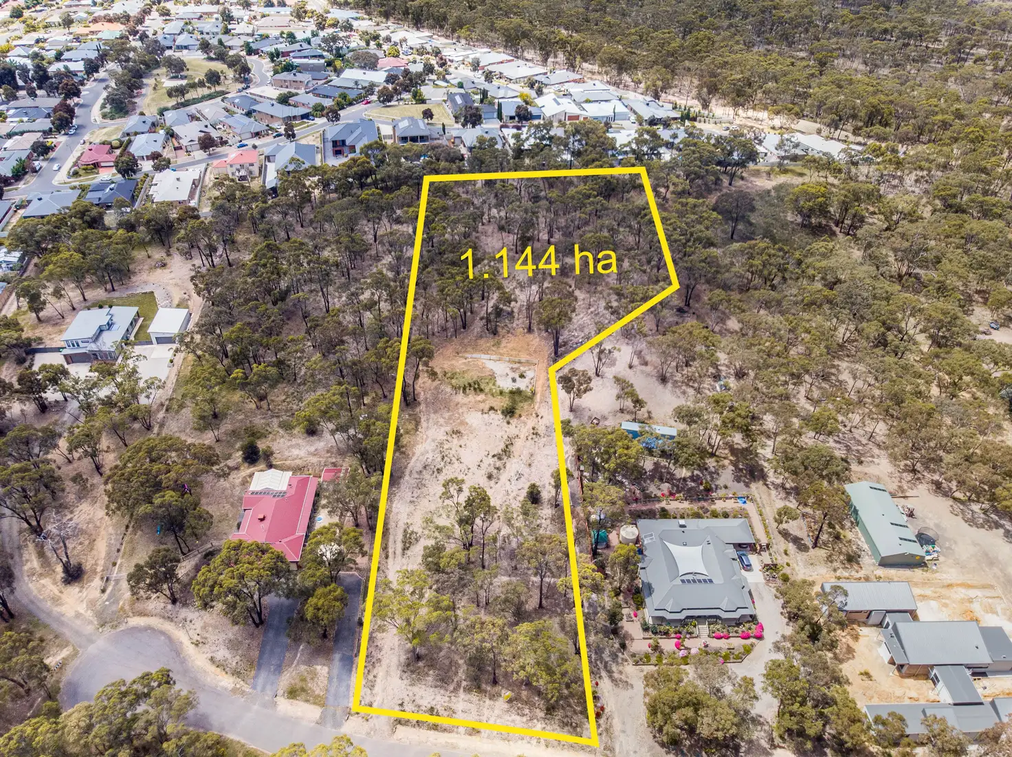 Main view of Homely land listing, 21 Haase Road, Kangaroo Flat VIC 3555