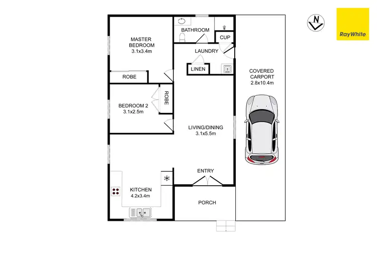 Seventh view of Homely house listing, 57/15 Quarter Sessions Road, Tarro NSW 2322