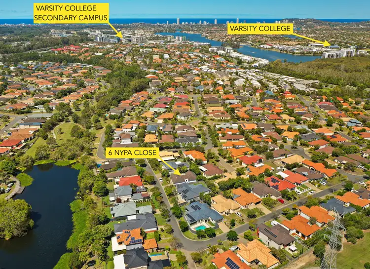 Second view of Homely house listing, 6 Nypa Close, Robina QLD 4226