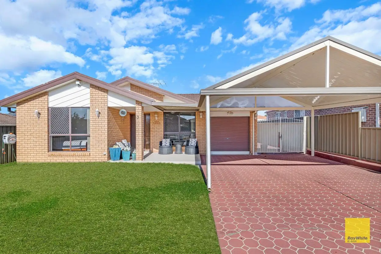 Main view of Homely house listing, 3 Aminta Crescent, Hassall Grove NSW 2761