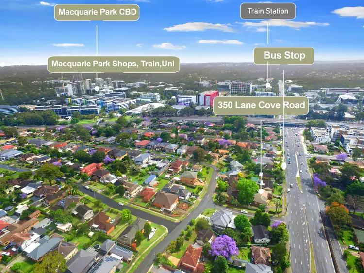 Main view of Homely house listing, 350 Lane Cove Road, North Ryde NSW 2113