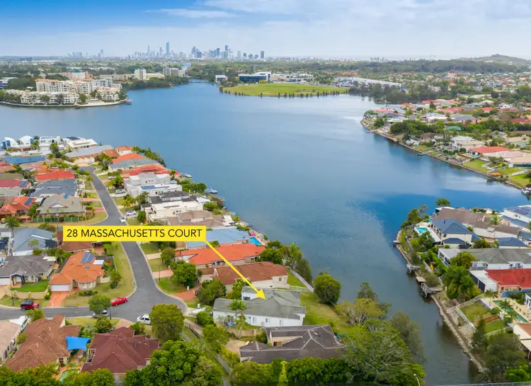 Second view of Homely house listing, 28 Massachusetts Court, Varsity Lakes QLD 4227