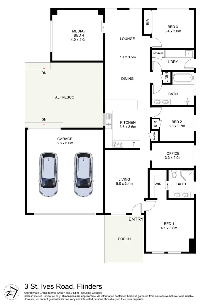 Fifth view of Homely house listing, 3 St Ives Road, Flinders NSW 2529