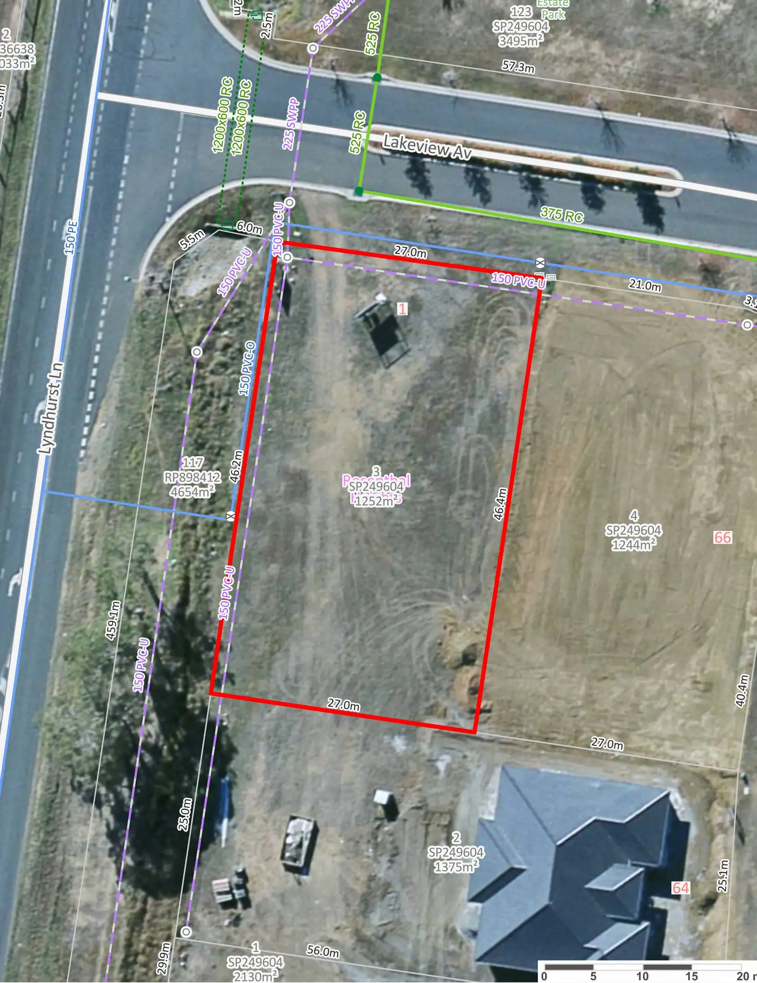 Main view of Homely land listing, 1 Lakeview Avenue, Warwick QLD 4370