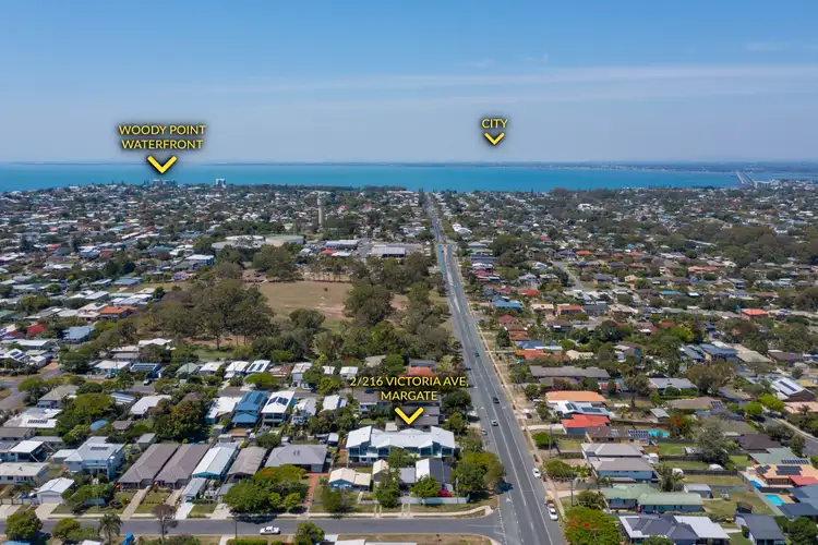 Second view of Homely townhouse listing, 2/216 Victoria Avenue, Margate QLD 4019