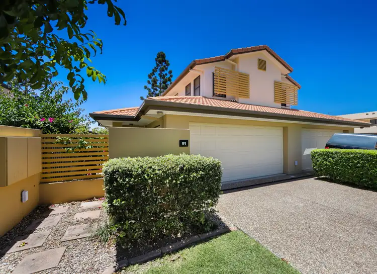 Main view of Homely townhouse listing, 91/136 Palm Meadows Drive, Carrara QLD 4211