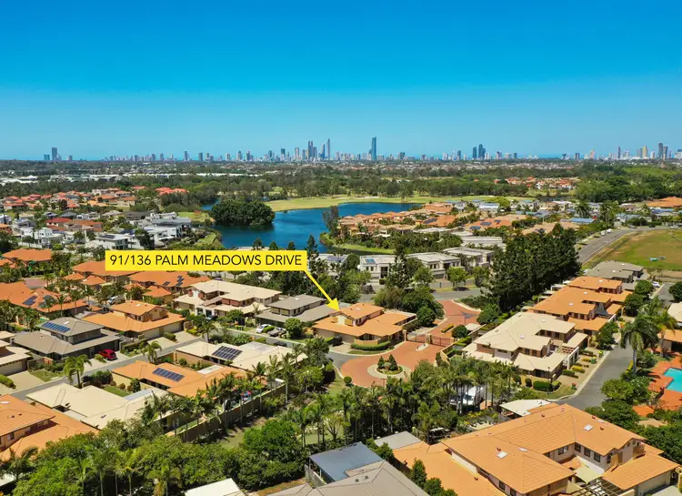 Fourth view of Homely townhouse listing, 91/136 Palm Meadows Drive, Carrara QLD 4211