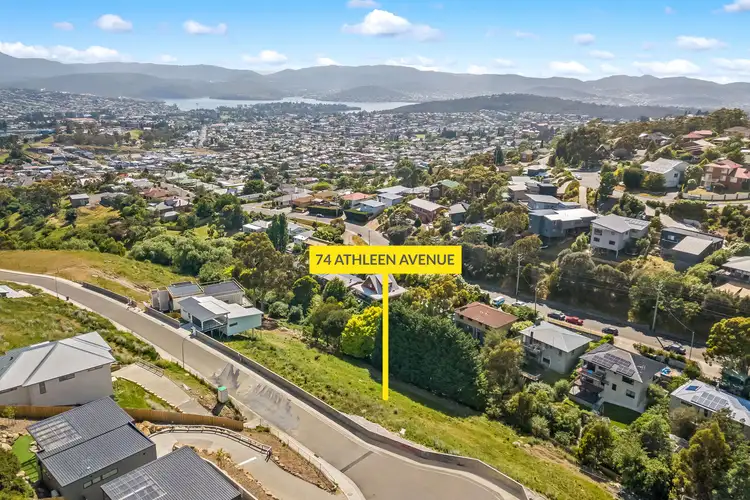 Main view of Homely land listing, 74 Athleen Avenue, Lenah Valley TAS 7008