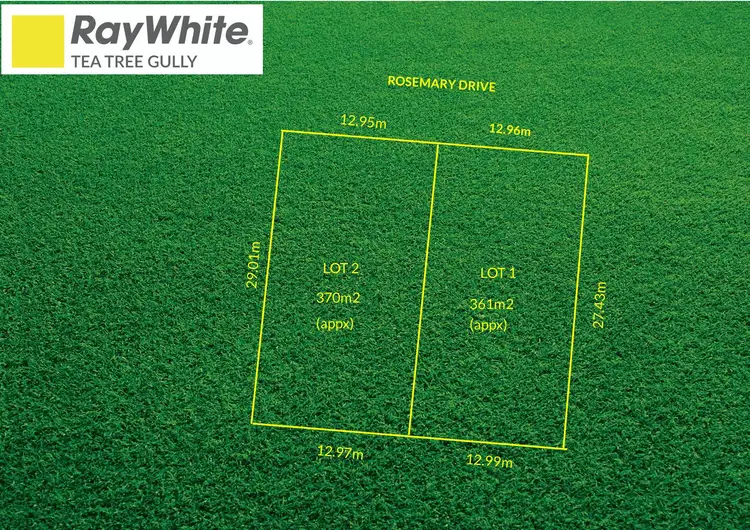 Main view of Homely land listing, Lot 2, 13 Rosemary Drive, Modbury North SA 5092