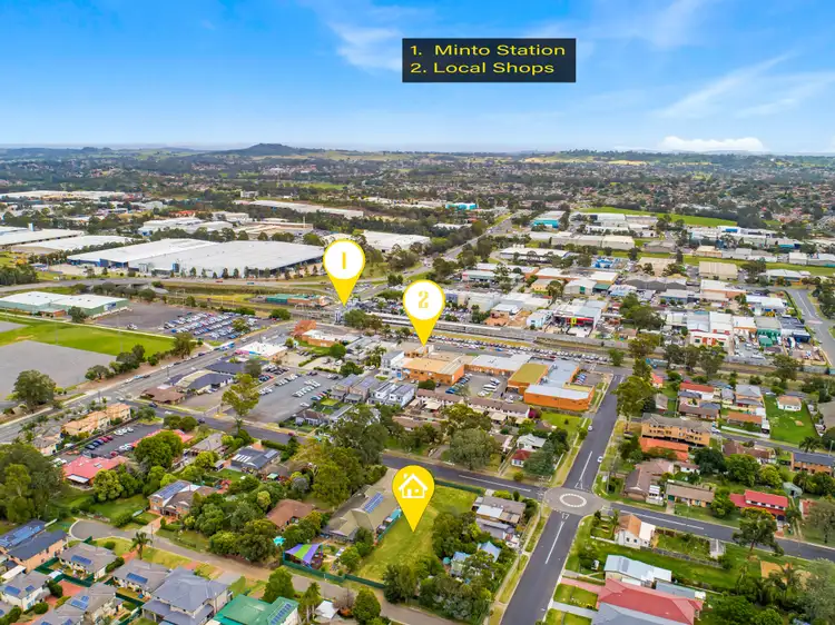 Third view of Homely land listing, 18 Surrey Street, Minto NSW 2566
